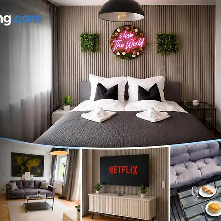 The World, Stilvolles Apartment, Stadtzentral, Parking Free, Late Check In Apartment